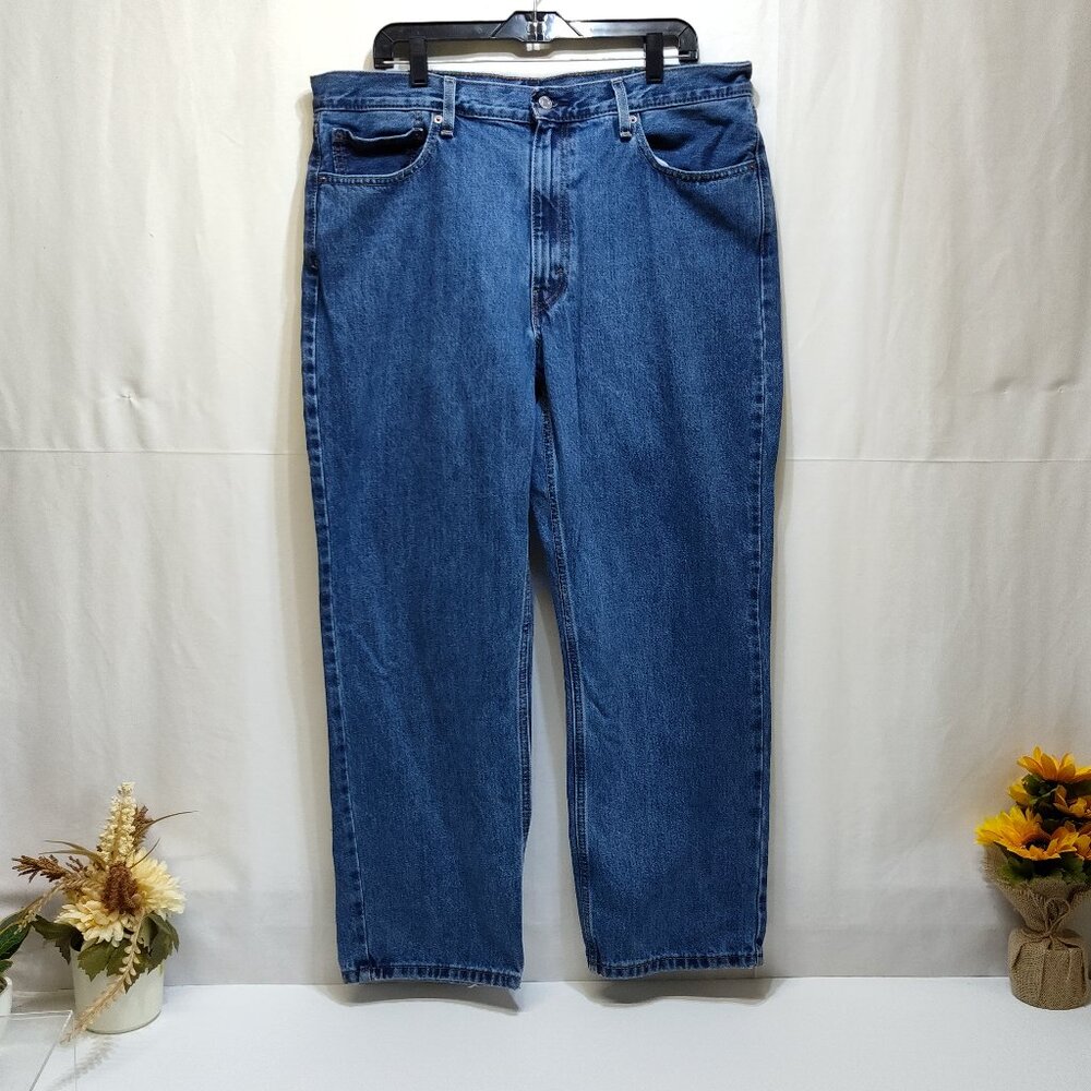 Levi's 550 Relaxed Fit Jeans W38 L29 High Rise 100% Cotton Denim Vintage Style
